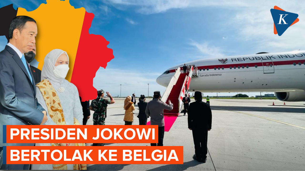 Hadiri KTT ASEAN-Uni Eropa, Jokowi Bertolak ke Belgia