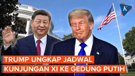 Trump Beberkan Kunjungan Xi Jinping Ke AS