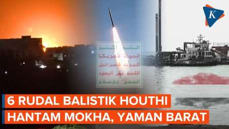 Yaman Memanas! Houthi Tembakkan 6 Rudal ke Pelabuhan Al Makha