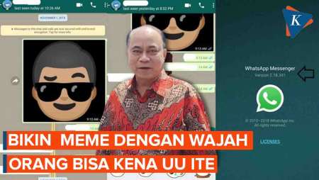 Gunakan Wajah Orang untuk Meme Bisa Kena UU ITE?