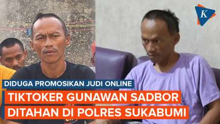 Diduga Promosikan Judi Online, Gunawan Sadbor Ditahan di Polres Sukabumi