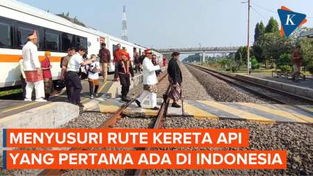 Cara Unik Menjelajahi Rute Kereta Api Pertama di Indonesia