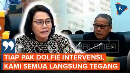 Sri Mulyani Tegang Tiap Diintervensi Anggota Fraksi PDI-P