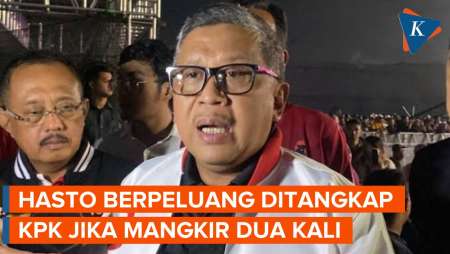 Hasto Kristiyanto Berpeluang Ditangkap KPK jika Mangkir Dua Kali