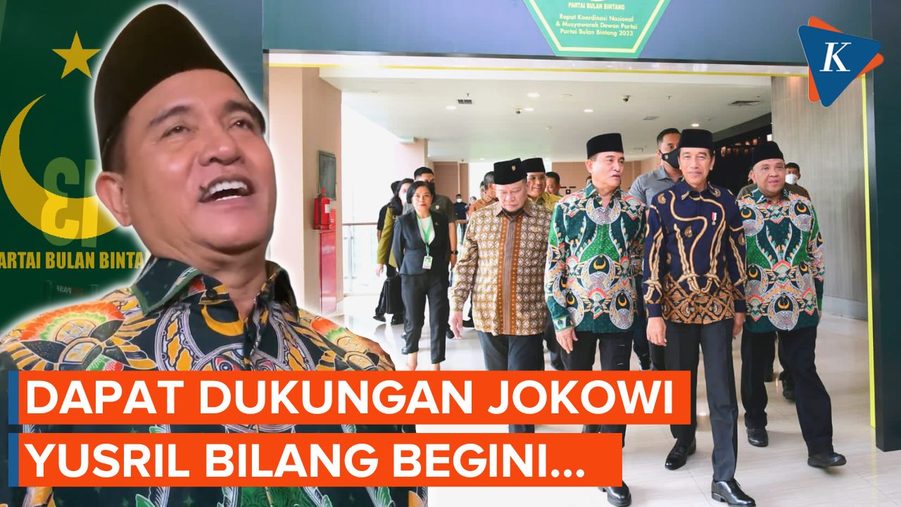 Didukung Jokowi Jadi Capres di 2024, Begini Reaksi Yusril!