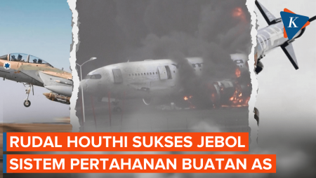 Rudal Houthi Berhasil Jebol Sistem Pertahanan Buatan AS