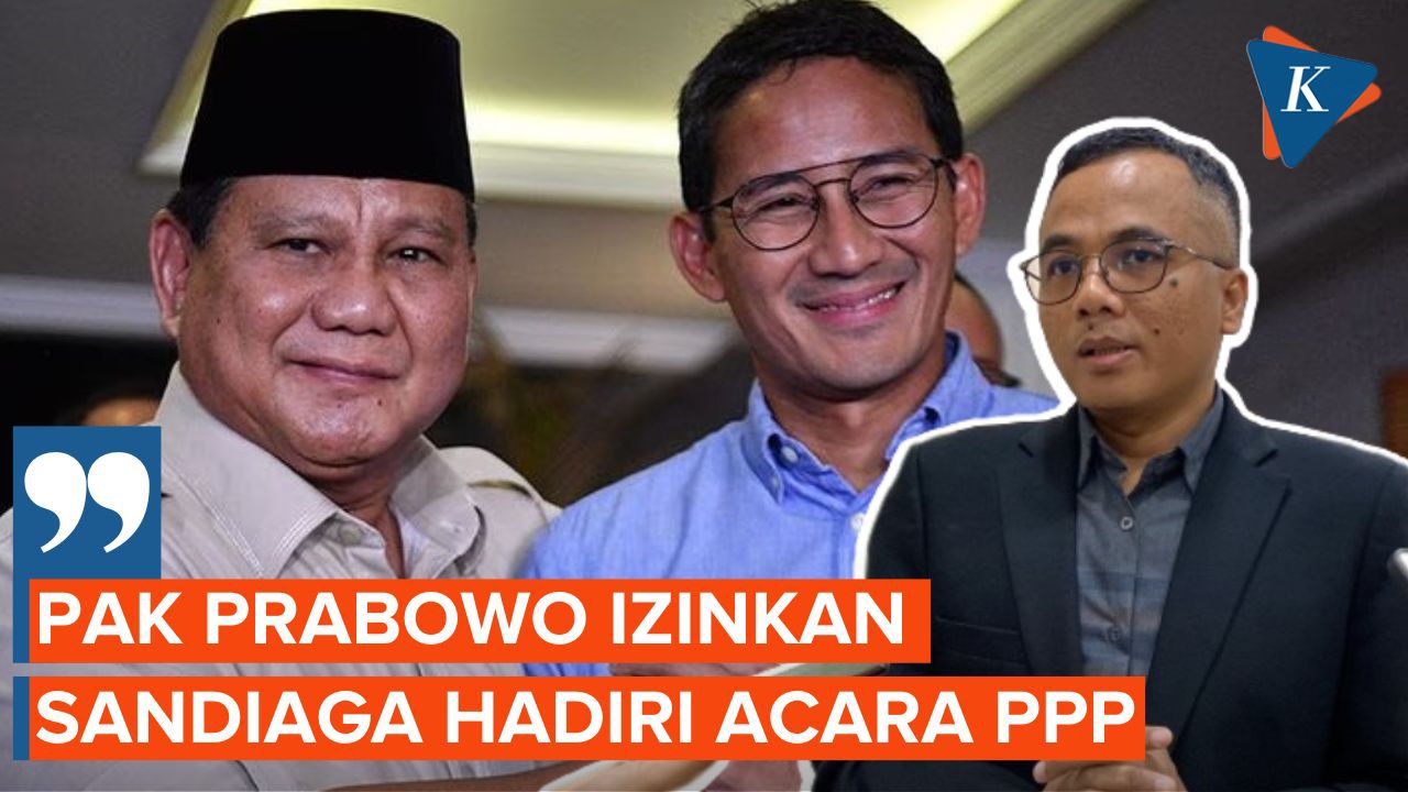 Sering Hadiri Acara PPP, Sekjen PPP Sebut Sandiaga Uno Diizinkan Prabowo