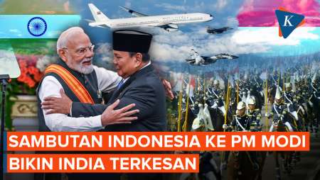 India Terkesan Dengan Sambutan Indonesia: Dikawal F-16 Dan Sukhoi, Disambut Langsung Prabowo
