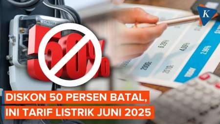 Diskon 50 Persen Batal, Berapa Tarif Listrik Bulan Juni 2025?