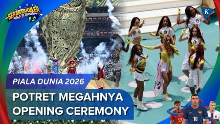 Suasana Pembukaan Piala Dunia 2026, Shakira Guncang Stadion Azteca