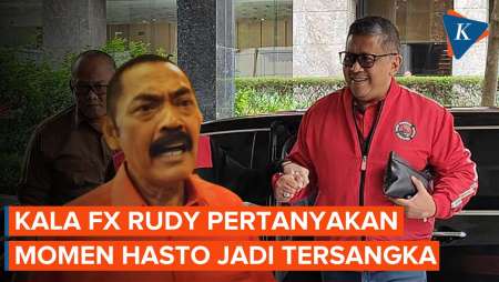 Hasto Jadi Tersangka KPK, FX Rudy: Kenapa Baru Sekarang?