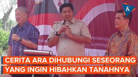 Menteri PKP Maruarar Sirait Dihubungi Orang yang Ingin Hibahkan Tanah 1 Hektar