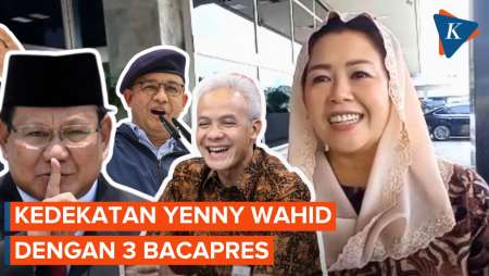 Yenny Wahid Dekat dengan 3  Bacapres, Terutama Prabowo?