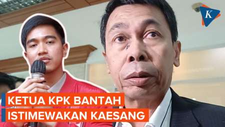 Tak Tahu Keberadaan Kaesang, Nawawi: Semua Sama di Hadapan KPK