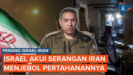 Israel Akui Sejumlah Serangan Iran Menjebol Wilayah Udara Mereka