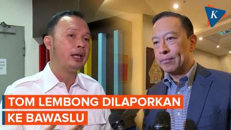 Tom Lembong Dilaporkan ke Bawaslu karena Dianggap Menghasut