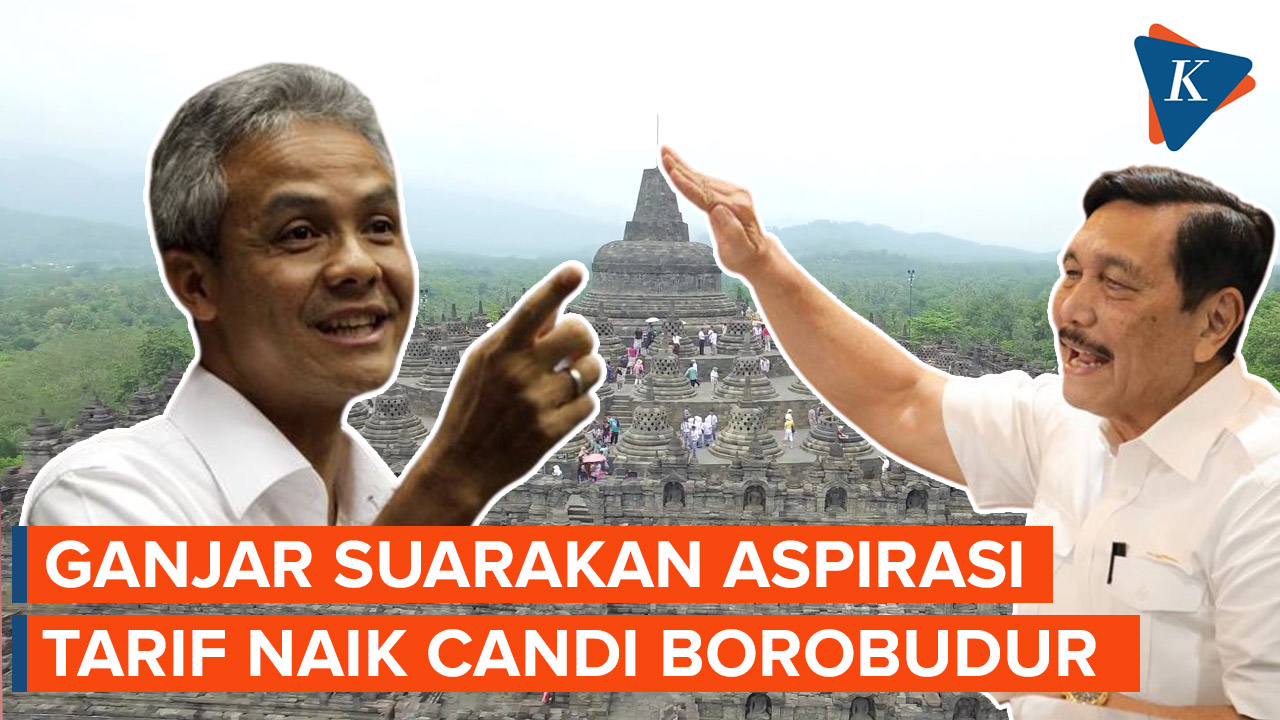 Bertemu Luhut, Ganjar Suarakan Mahalnya Tiket Borobudur