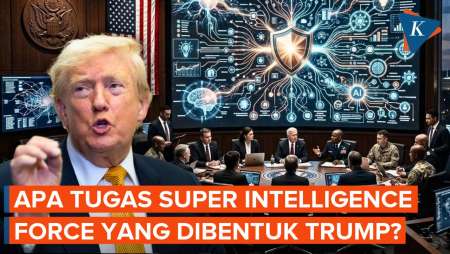 Trump Bentuk Super Intelligence Force, Ini Tugasnya