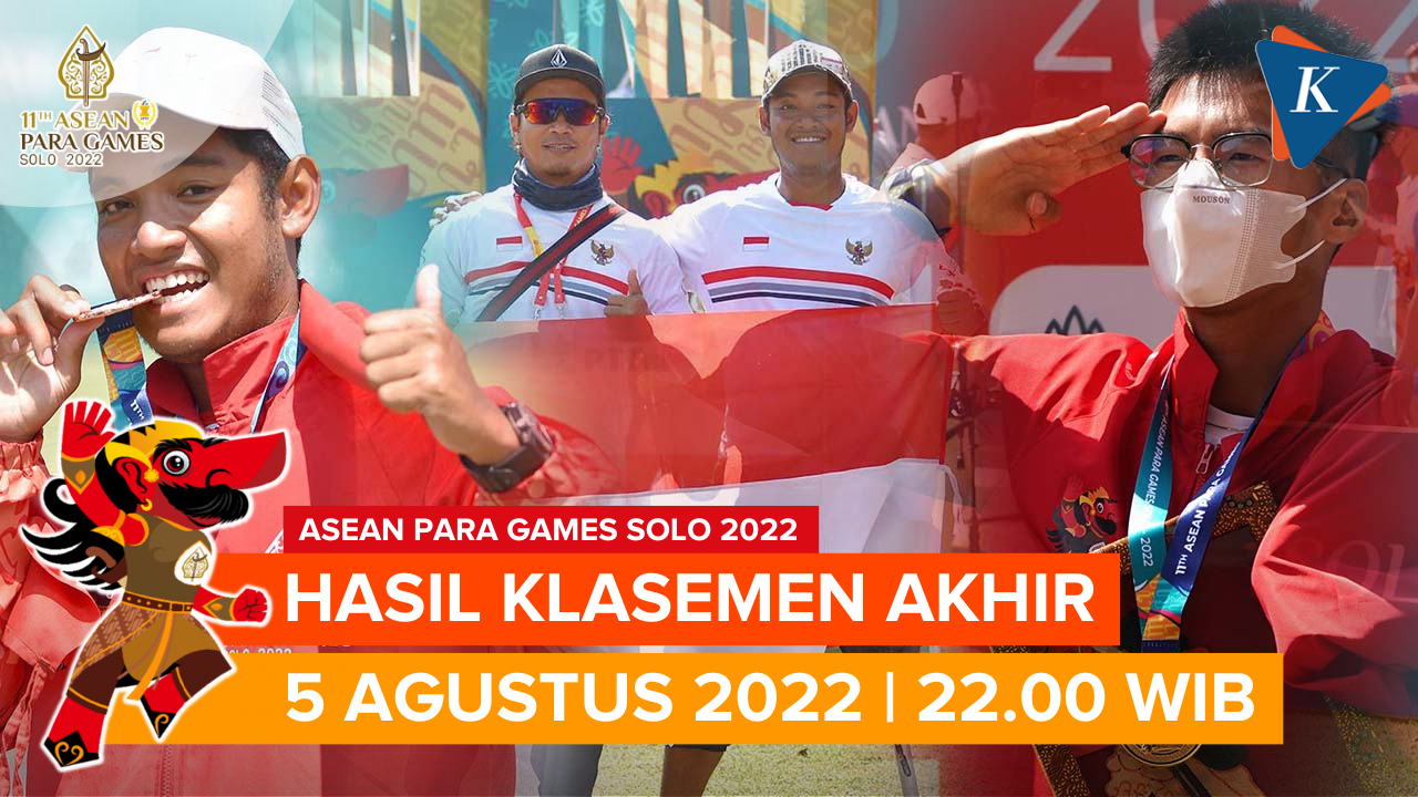 Update Klasemen Akhir Asean Para Games 2022, Indonesia Peringkat Pertama