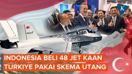 Indonesia Beli Jet Tempur Turkiye KAAN Pakai Skema Utang