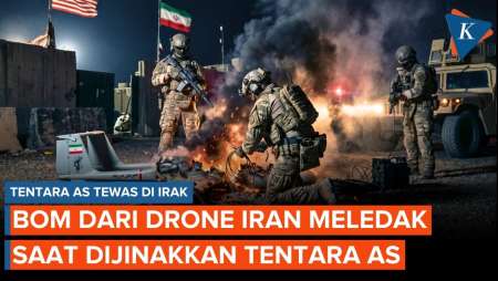Tentara AS Tewas di Irak Saat "Jinakkan" Bom dari Drone Iran