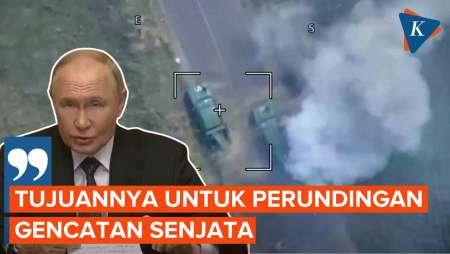 Putin: Serangan Ukraina ke Kursk untuk Tingkatkan Posisi Negosiasi Kyiv