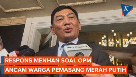OPM Ancam Warga agar Tak Kibarkan Bendera Merah Putih, Ini Tanggapan Menhan