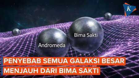 Misteri 50 Tahun Terpecahkan, Kenapa Galaksi Menjauh dari Bima Sakti?