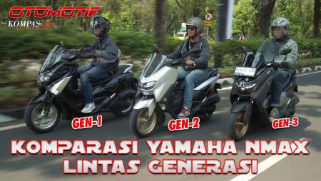 KOMPARASI | Yamaha Nmax Lintas Generasi