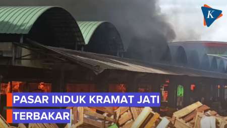 Pasar Induk Kramat Jati Kebakaran