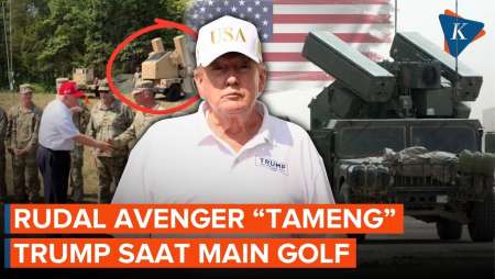 Trump Dilindungi Rudal Avenger Saat Main Golf