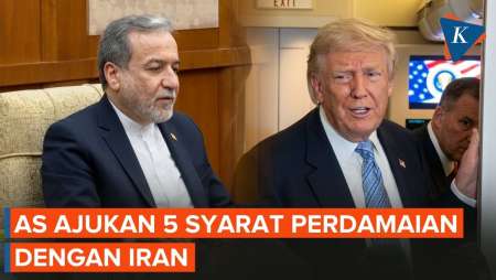 AS Ajukan 5 Poin Proposal Perdamaian kepada Iran, Apa Isinya?