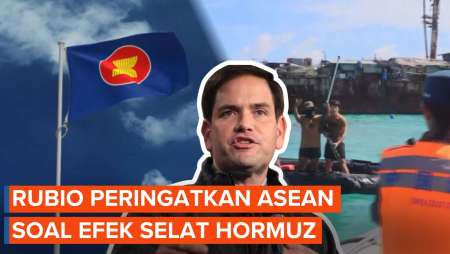 Menlu AS Peringatkan ASEAN Soal Selat Hormuz, Laut China Selatan Bisa Bernasib Sama