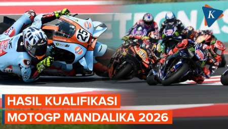 Hasil Kualifikasi Motogp Mandalika 2026: Raul Fernandez Pole Position, Marquez P4