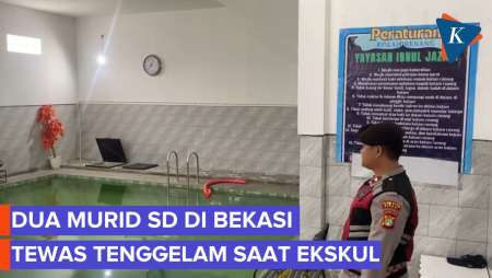 Dua Murid SD di Bekasi Tewas Tenggelam Saat Ikut Ekstrakurikuler Renang