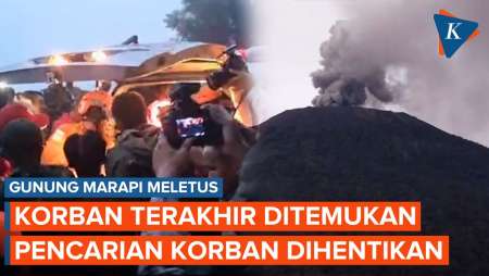 75 Korban Korban Gunung Marapi Ditemukan, 23 Meninggal, Pencarian Dihentikan