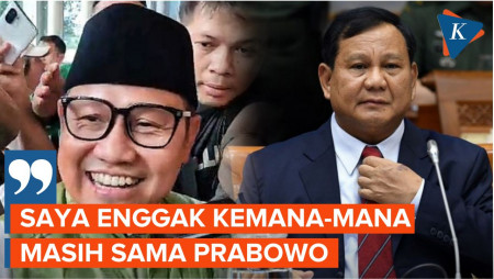 Jawaban Cak Imin Usai Diminta Prabowo Tak Pergi dari Koalisi