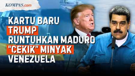 Trump "Cekik" Ekspor Minyak Venezuela, Taktik Baru Gulingkan Maduro