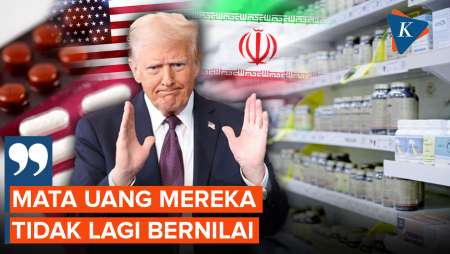 Obat Di Iran Makin Langka Dan Mahal, Trump: Uang Mereka Tidak Lagi Bernilai