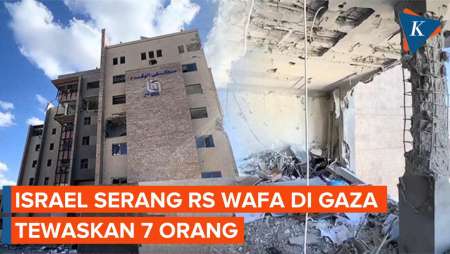 Israel Serang RS Wafa di Gaza, 7 Tewas