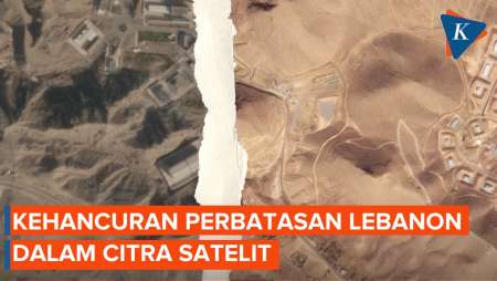 Penampakan Kehancuran Kota-kota Perbatasan Lebanon Akibat Serangan Israel