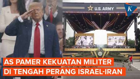 Momen AS Pamer Kekuatan Militer Angkatan Daratnya di Tengah Konflik Israel-Iran