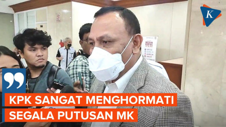 Respons Firli Bahuri soal Putusan MK Perpanjang Masa Jabatan Pimpinan…