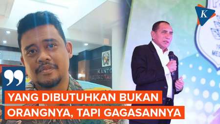 Bobby Nasution Tak Khawatir Edy Rahmayadi Kembali Maju Pilkada Sumut