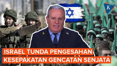 Israel Tunda Pengesahan Kesepakatan Gencatan Senjata, Tuduh Hamas Ingkari Janji