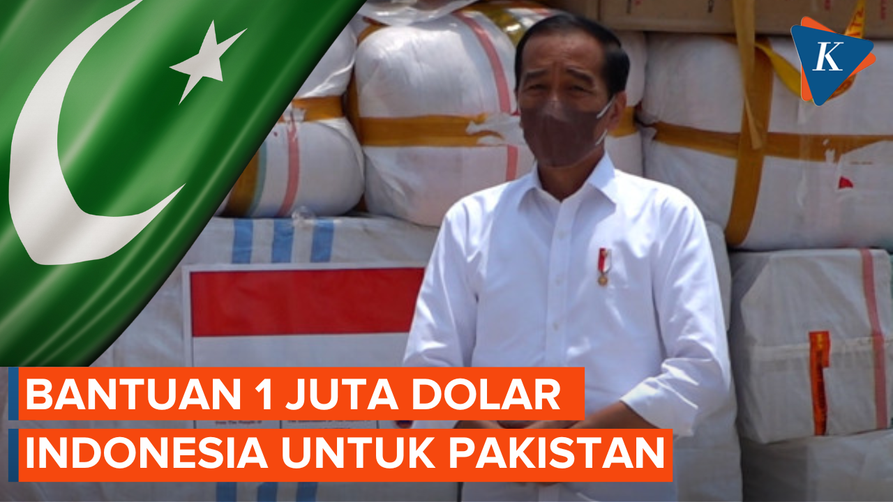 Pemerintah RI Lepas Bantuan 1 Juta Dolar untuk Banjir Pakistan