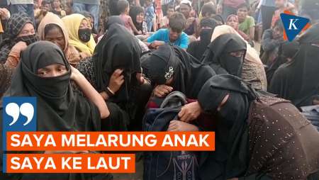 Derita Pengungsi Rohingnya, Kehilangan Anak Saat Ditolak Warga Aceh