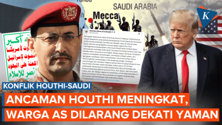 Ancaman Houthi Meningkat di Arab Saudi, Warga AS Dilarang Dekati Yaman