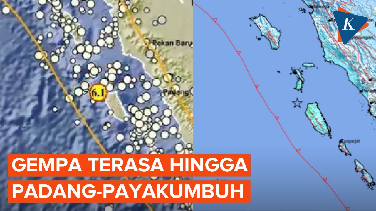 Gempa Bumi Magnituda 6,1 Guncang Mentawai