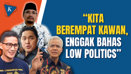 Ini Isi Pertemuan Menag dengan Ganjar, Sandiaga, dan Erick Thohir